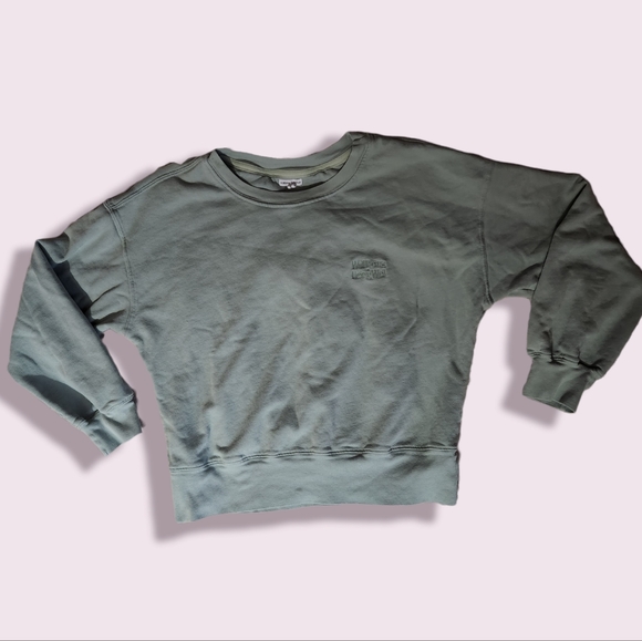 Revolve Well Being + Being Well Goldie Sweatshirt Mint - Picture 2 of 5